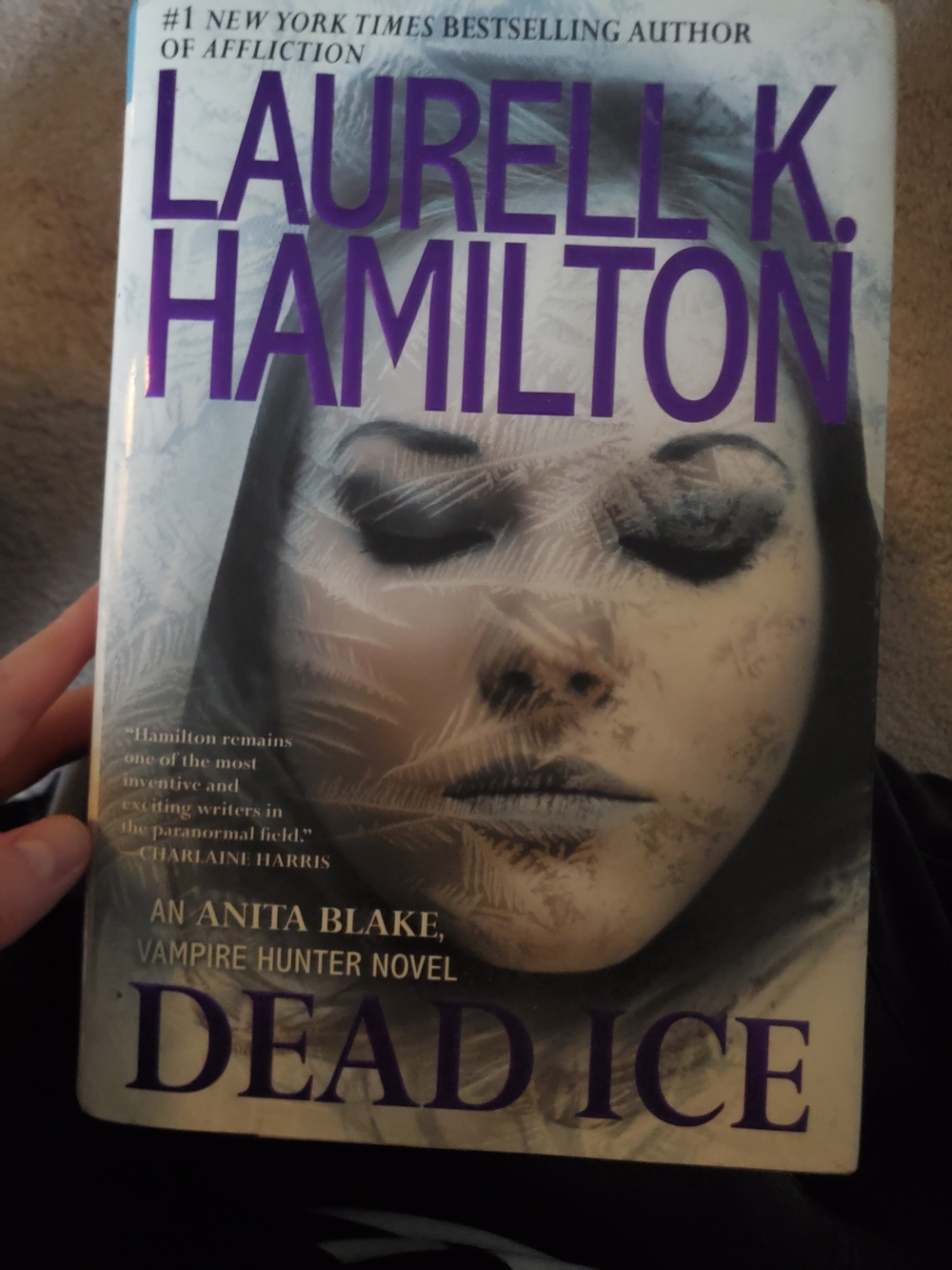 Dead Ice By Laurell K. Hamilton Hardcover